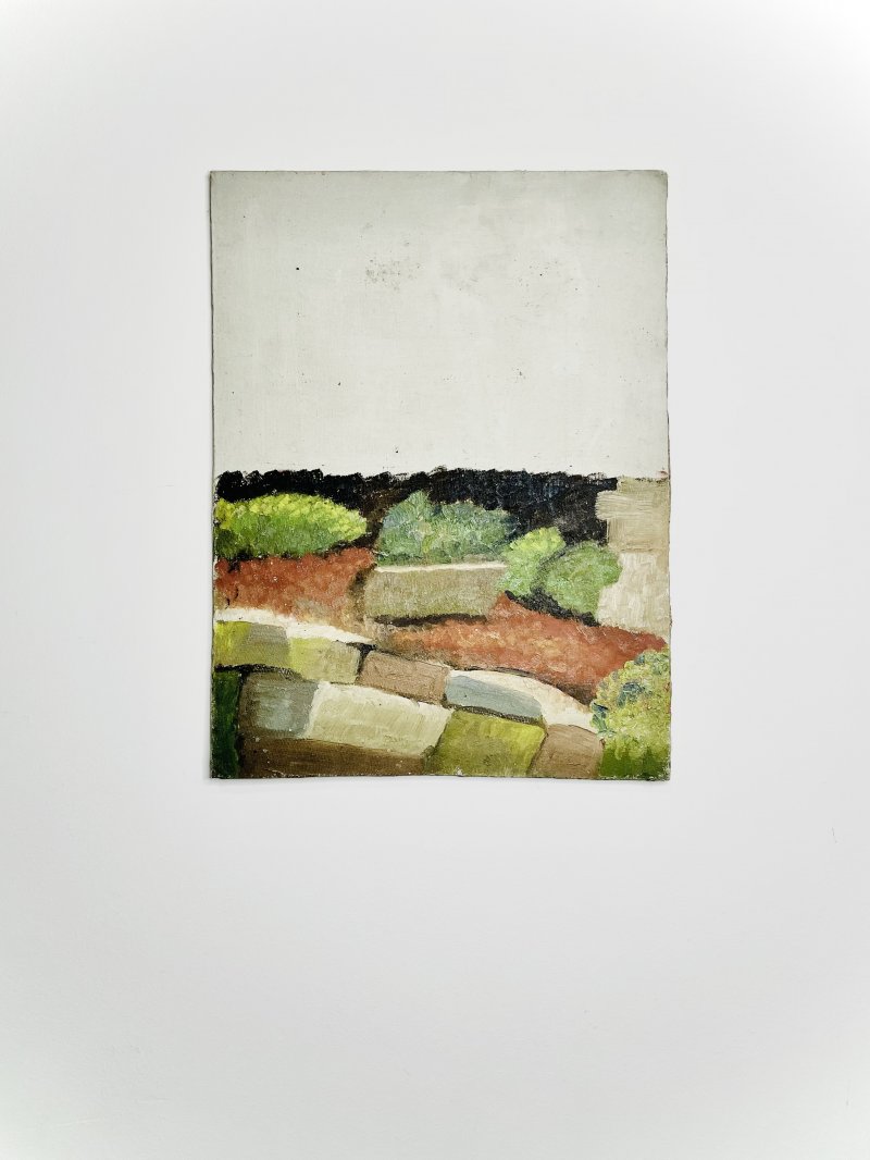 Mid-Century Abstract Landscape